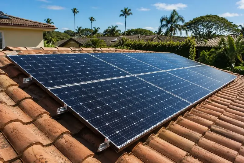 Installation de panneaux solaires à Pleucadeuc